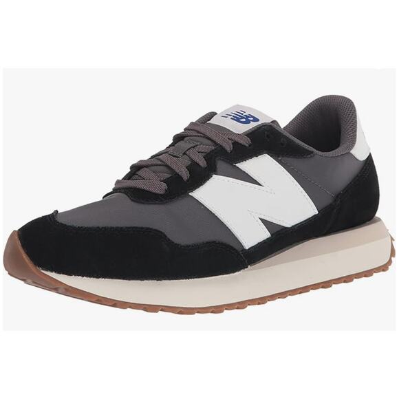 New Balance Men\'s 237 V1 Sneaker, Black/Magnet/Gum, 11.5 main image 5